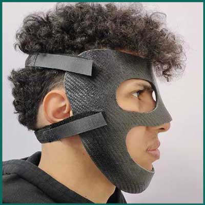 Realizzazione di una maschera protettiva funzionale, ergonomica ed esteticamente efficace | 3DR® – Additive Manufacturing
